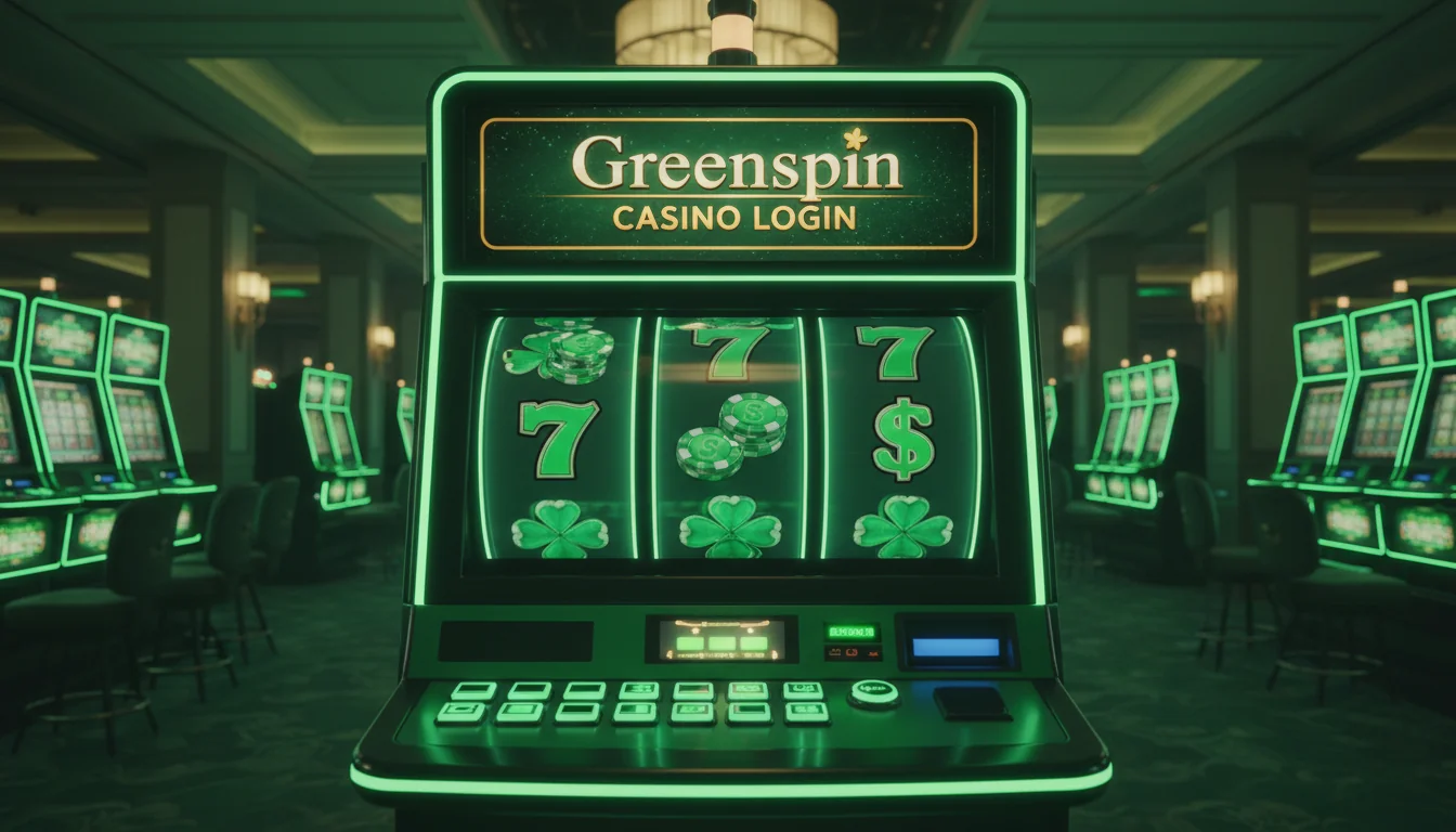Clean layout of GreenSpin online casino